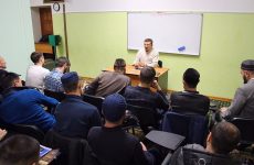 В медресе прошла встреча студентов 1 курса с муфтием Саратовской области
